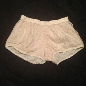Lace shorts