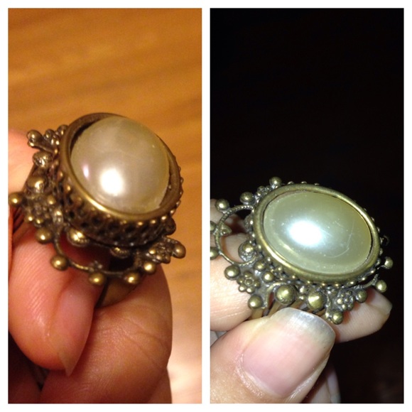 Vintage style cocktail ring - Picture 4 of 4