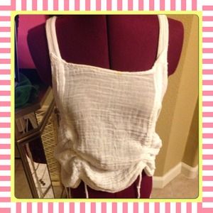 Authentic KRISTA LARSON white top