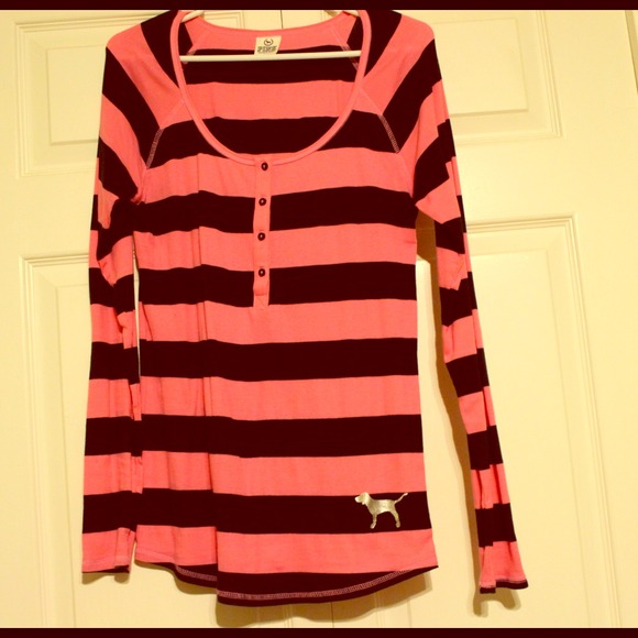 Victoria's secret's striped knit top