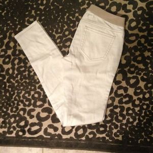 Free People white skinny pants size 27