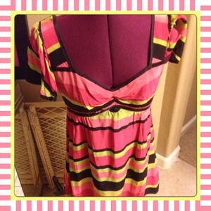 Authentic NANETTE LEOPARD silk top