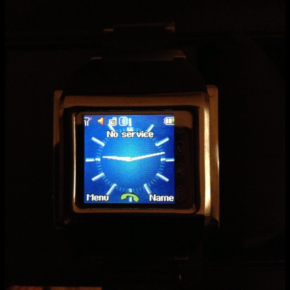 Never used. Cell phone watch.