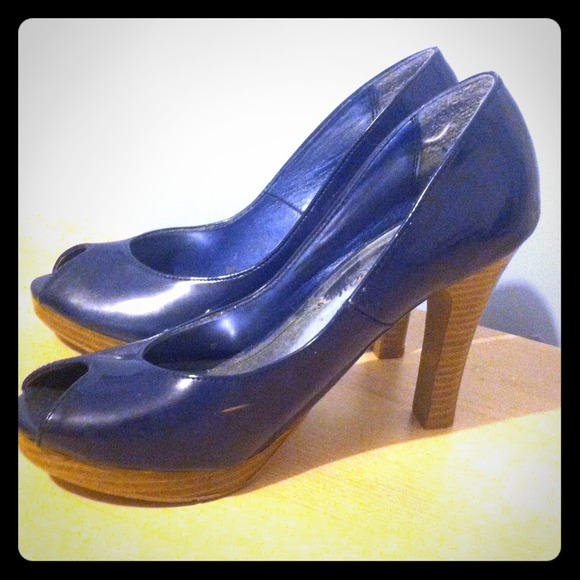 Dark Blue Heels