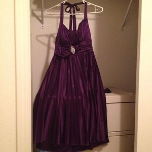 Purple dress