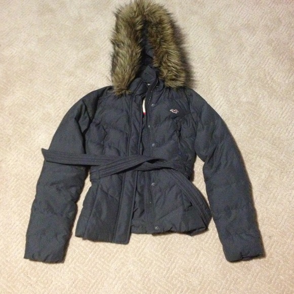 Hollister Grey winter jacket