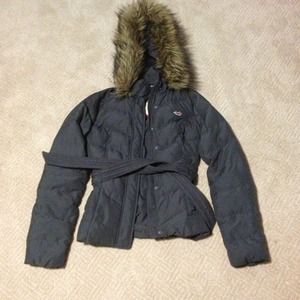 Hollister Grey winter jacket