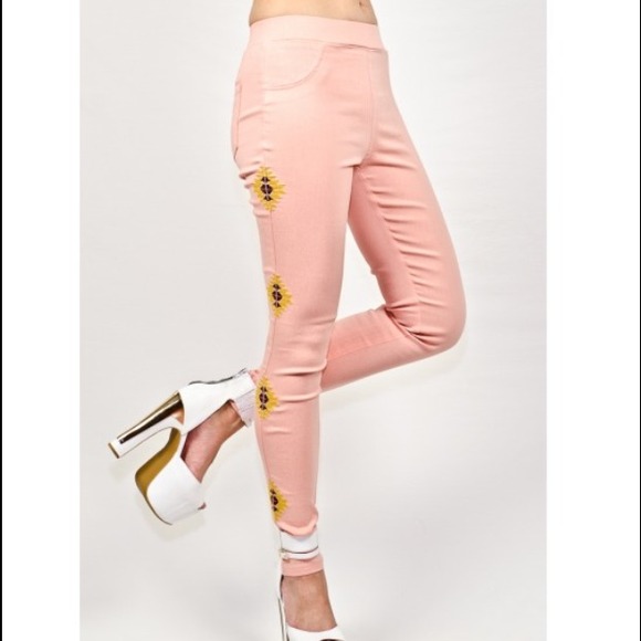 Peach Jeggings