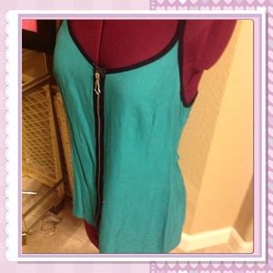 Authentic FOX aqua top