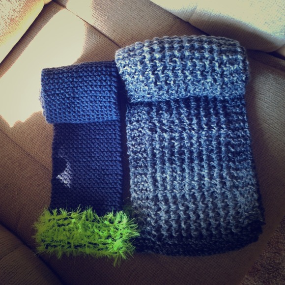Winter Scarves that I knit!! $20 each