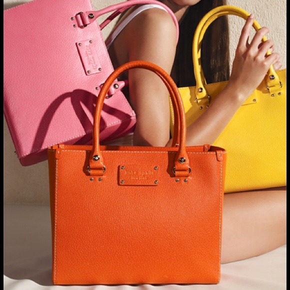 SOLD！！Kate spade yellow tote