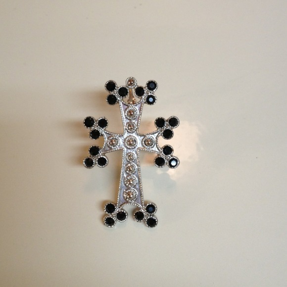 Cross pendant-- necklace not included.