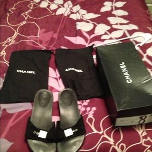 Chanel sandals/mules size 8