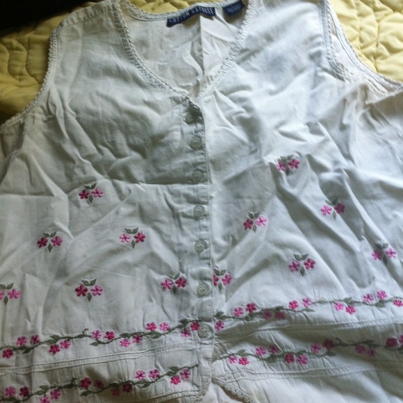 Floral button up shirt