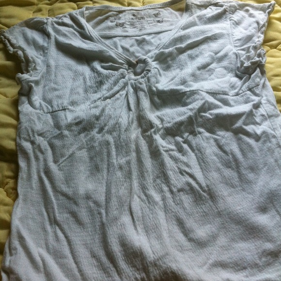 Girls medium white shirt