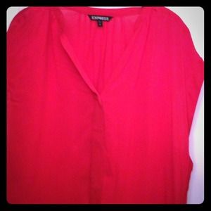 Red Express blouse