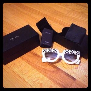 Prada Irregular Flowers cat eye sunglasses
