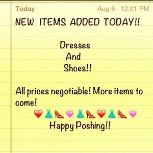 New Items have been added to my closet!