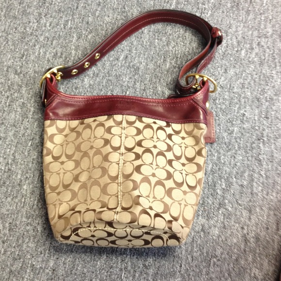 Coach bucket bag