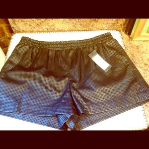 BCBG Maxazria perforated short