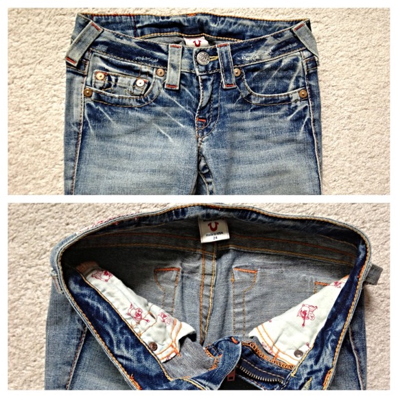 True Religion Johnny Straight Leg Jeans - Picture 2 of 4