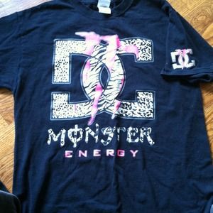 Animal print monster shirt rare