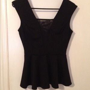 forever 21 love 21 peplum top