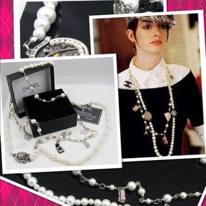 NWOT Chanel "Devil wears Prada" pearl necklace.