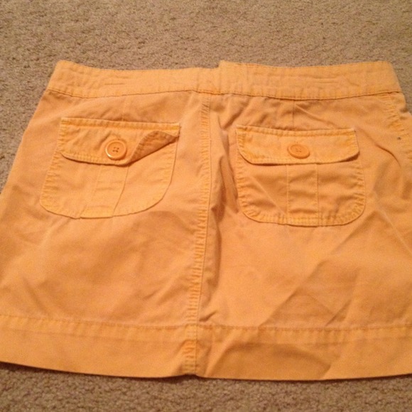 Orange skirt