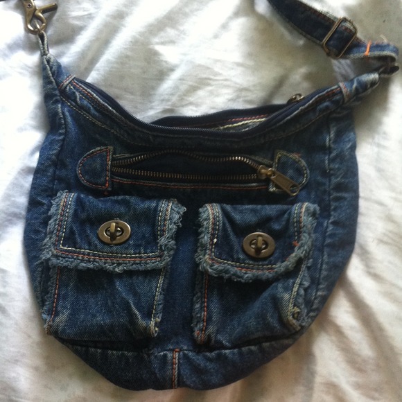 Denim purse
