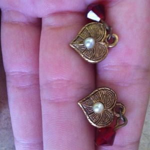 Heart earrings