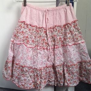 Cute floral skirt