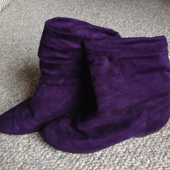 Shiekh Purple Boots