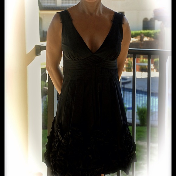 BCBG black cocktail dress.  REDUCED PRICES.