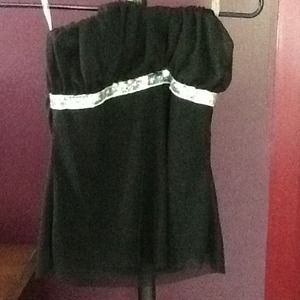 Ladies Rave Strapless bubble top!!