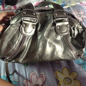 Candies silver purse