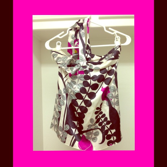 TRINA TURK HALTER STYLE TOP