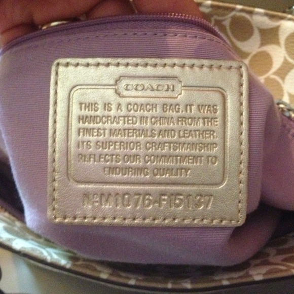 ❤SOLD❤ Authentic coach handbag with dust bag - Picture 3 of 4