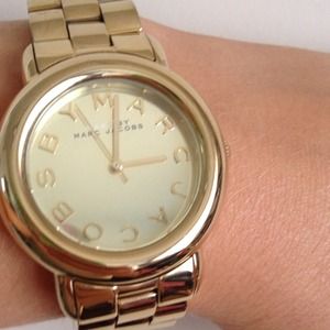 Gold Marc by Marc Jacobs watch