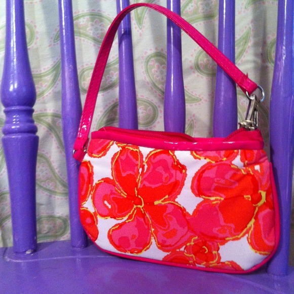 Pink and white summer days wristlet - Picture 3 of 3