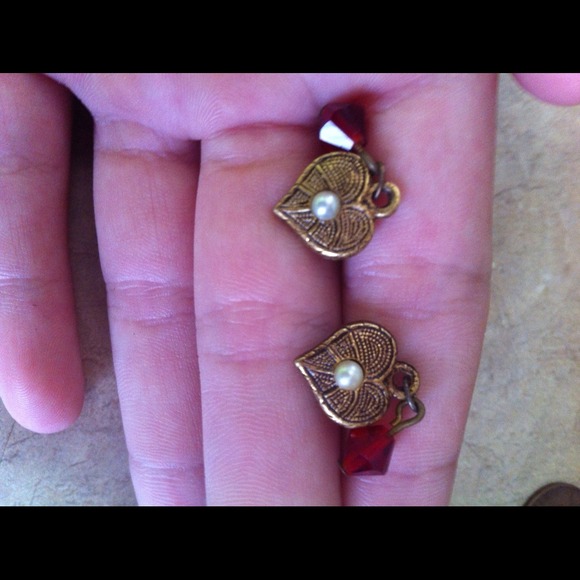 Heart earring