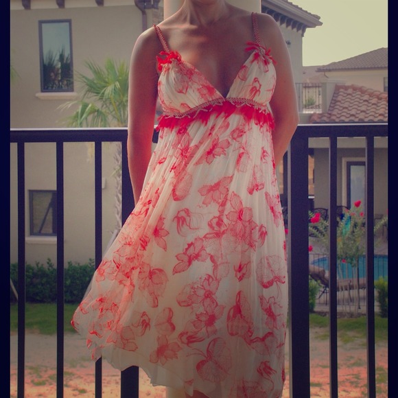 Beach silky dress