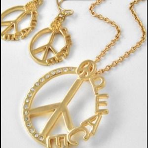 "Make Peace w/ Peace" Necklace Set✌💛🔆