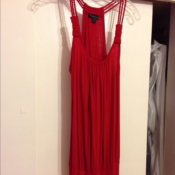 Red dress