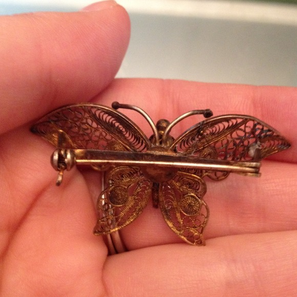 Beautiful butterfly pen! Gorgeous artisan work😊 - Picture 4 of 4