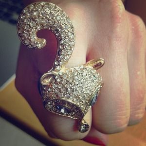 Fun statement squirrel ring!