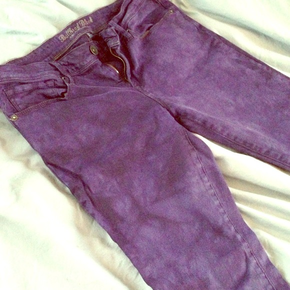 Purple "Tie Dye" Skinnies