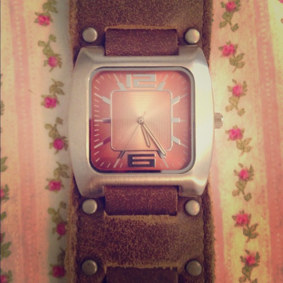 Leather Watch