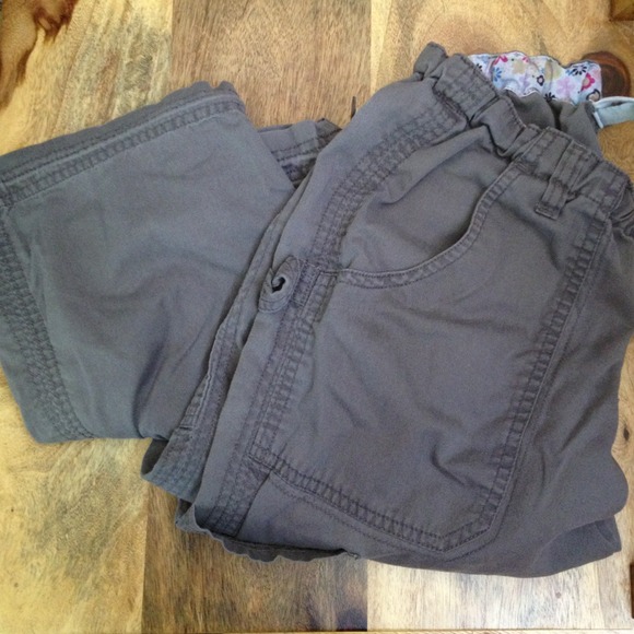 Koi grey & blue scrub pants XS