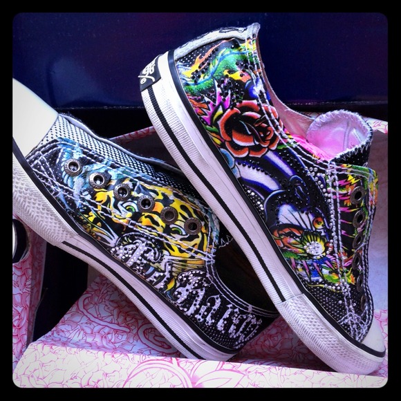 Ed Hardy Slip on Shoes